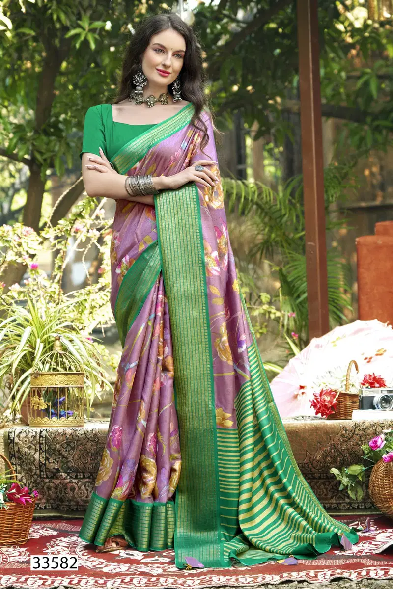 Anulata Vol 12 By Vallabhi Dola Silk Printed Surat Daily Wear Saree Wholesale Market
